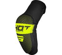 Shot Airlight Protecteurs de coude, noir/jaune, Taille XS/S