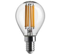 SHOT Ampoule LED E14 - 7W - 1055 lm - 3000K Blanc Chaud - Équiv. 75W - Forme Sphérique - à Filament