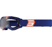 Shot Assault 2.0 Drop Lunettes de motocross, bleu/orange, Taille unique