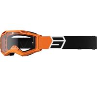 Shot Assault 2.0 Solar Lunettes de motocross, Orange/Noir, Taille unique