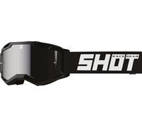 Shot Masque cross Assault Solid tout-terrain Noir