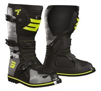 SHOT Bottes Race 2 Junior Camo / Neon Yellow 34