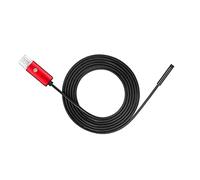 Camera Endoscopique pour Samsung Galaxy Tab A Smartphone Micro-USB/USB Android Fil 5m Endoscope Inspection HD (Noir)