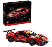 SHOT CASE - LEGO Technic 42125 Ferrari 488 GTE AF Corse 51 , Modele authentique de la voiture de course d'endurance a exposer, pour