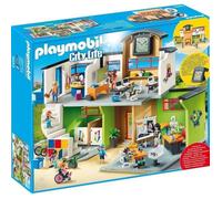 SHOT CASE - PLAYMOBIL 9453 - City Life - Ecole aménagée - Nouveauté 2019