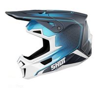 SHOT Casque moto Lite Challenger Blue Matt L