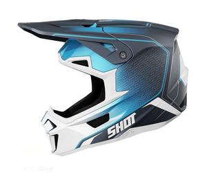 SHOT Casque moto Lite Challenger Blue Matt XL