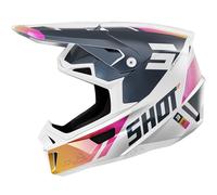 SHOT Casque moto Lite Ultra Blue / Orange / Pink M