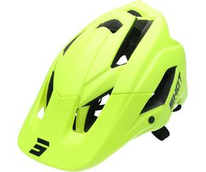 SHOT CLIMB casque VTT jaune fluo mat M