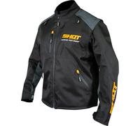 Shot Contact Assault Veste Motocross, noir-orange, taille 3XL pour homme