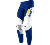 Shot Contact Chase Pantalon de motocross, bleu/blanc, Taille 26