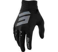 Shot Contact Gants de motocross, noir/gris, Taille 13