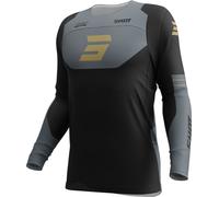 Shot Race Gear Contact Shield Long Sleeve Jersey Noir XS Homme
