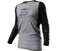 Shot Contact Speck Maillot de motocross, Gris/Noir, Taille L