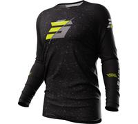 Shot Contact Speck Maillot de motocross, noir/néon, Taille XXL
