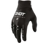 Shot Contact Spirit Gants de Motocross, noir, Taille 13