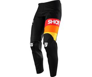 Shot Contact Story Pantalon de motocross, noir-vert, taille 40 pour homme