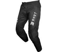 Shot Contact Zip 2.0 Pantalon de motocross, noir, Taille 26