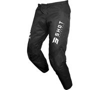 Shot Contact Zip 2.0 Pantalon de motocross, noir, taille 28 pour homme
