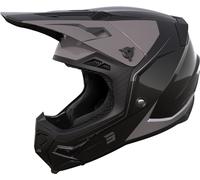 Shot Core Comp Casque de motocross, noir mat/gris, Taille XL (61/62)