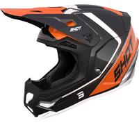 Shot Core Fast Casque de motocross, noir/orange, Taille XL (61/62)