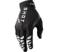 Shot Core Gants de motocross, noir-blanc, taille XL pour homme