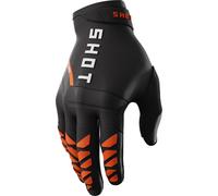 Shot Core Gants de motocross, noir/orange, Taille 9