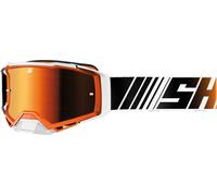 Shot Race Gear Core Stripe Off-road Goggles Blanc