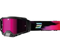 Shot Core Lunettes de motocross, noir-pourpre pour homme