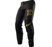 Shot Devo Army Pantalon de motocross, Noir/Or, Taille 32