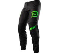 Shot Devo Army Pantalon de motocross, noir/vert, Taille 30