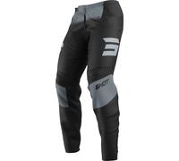 Shot Devo Blast Pantalons de motocross, noir/gris, Taille 34