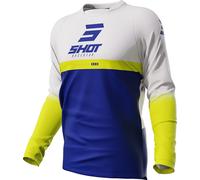 Shot Race Gear Reflex Long Sleeve Jersey Bleu L Homme