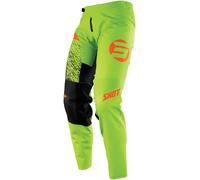 Shot Devo Roll Pantalon de motocross pour enfants, Vert/Orange, Taille 10/11