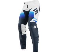 Shot Devo X-Trem Pantalons de motocross, bleu/blanc, Taille 34