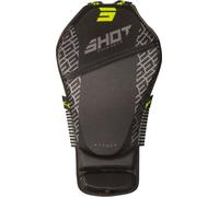 Shot Dorsale Attack Protecteur de dos, noir/jaune, Taille XXS
