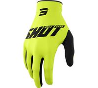 Shot Draw Burst Gants de motocross, noir-jaune, taille 3XL pour homme