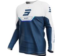 Shot Draw Daytona Maillot de motocross pour jeunes, bleu, Taille 10-11
