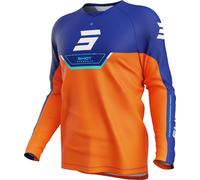 Shot Draw Daytona Long Sleeve Jersey Orange,Bleu 6-7 Years Enfants
