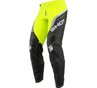 Shot Draw Daytona Pantalons de motocross pour jeunes, jaune, taille 8/9