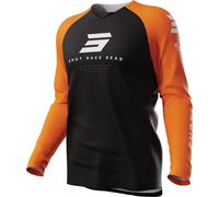 Shot Draw Escape Maillot de motocross, noir/orange, Taille S