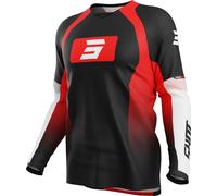 Shot Draw Instinct Long Sleeve Jersey Rouge,Noir S Homme