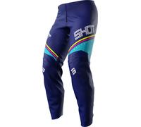 Shot Draw Kid Indy Pantalons de motocross, bleu, Taille 42
