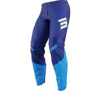 Shot Draw Private Pantalons de motocross, bleu, Taille 34