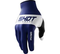 Shot Draw Sky Gants de motocross pour enfants, bleu, Taille 10/11