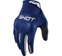 Shot Drift Onyx Gants de motocross, bleu, Taille 9