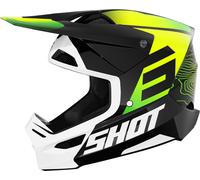 Shot Furious Apex Casque de motocross, vert-jaune, taille 2XL pour homme
