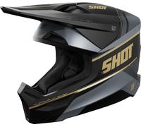 Shot Furious Dust Mips Casque de motocross, or, taille XS pour homme