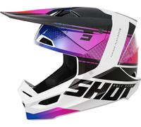 Shot Furious Electron Casque de motocross, noir-blanc, taille 2XL pour homme