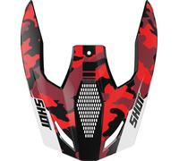 SHOT FURIOUS FLASH Helmschild glanz rot